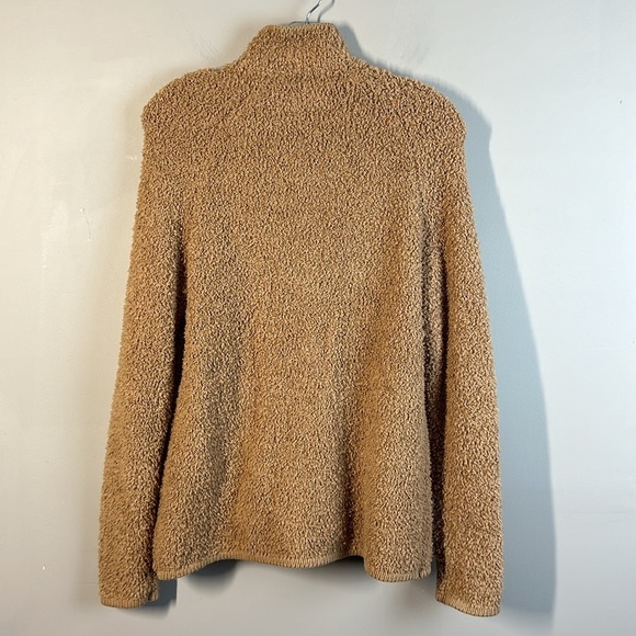 NWT Natural Reflections Sherpa Cabin Full Zip Teddy Jacket Size M - Picture 3 of 16